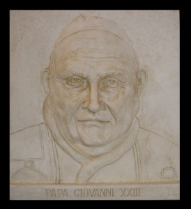 Bassorilievo LR 148 Papa Giovanni XXIII